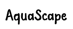 AquaScape - logo